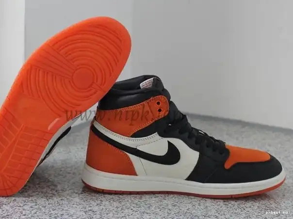 Jordan Shattered God Satin Backboard ready High 1 ship Retro materials to PK real 0509
